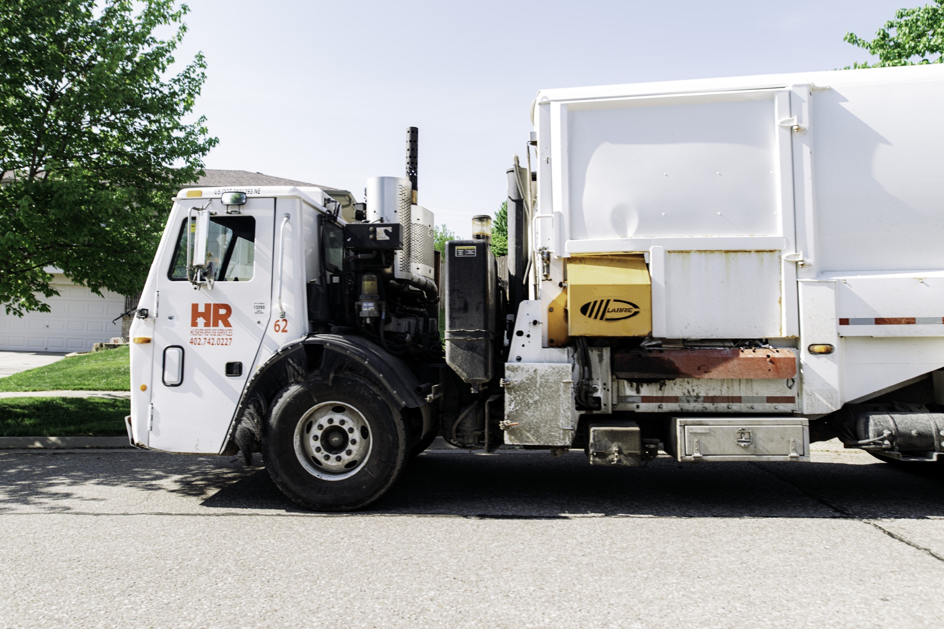 Husker Refuse truck fleet